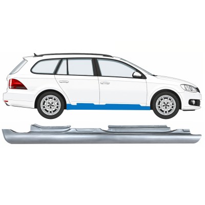 Prag complet pentru Volkswagen Golf 6 2008-2013 / Dreapta / COMBI 17047