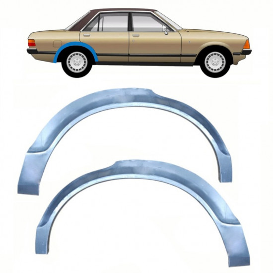 Reparație aripă spate pentru Ford Granada 1977-1985 / Set 11072