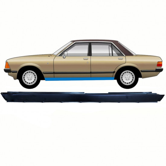 Reparație prag pentru Ford Granada 1977-1985 / Stânga 8775