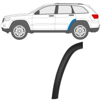 Bandou lateral aripă spate pentru Jeep Grand Cherokee 2010-2021 / Stânga 15852
