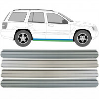 Reparație prag interior + exterior pentru Jeep Grand Cherokee 1998-2005 / Set 9482