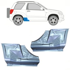 Reparație cap prag pentru Suzuki Grand Vitara 2005-2014 / Stânga+Dreapta / Set 10356