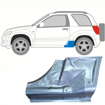 SUZUKI GRAND VITARA 2005-2012 3 UŞĂ REPARATIE PRAG INTERIOR / STÂNGA