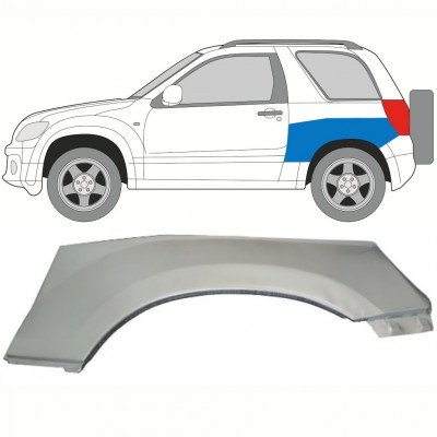 Reparație aripă spate partea superioară pentru Suzuki Grand Vitara 2005-2012 / Stânga 8508