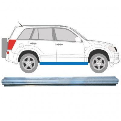 Reparație prag pentru Suzuki Grand Vitara 2005-2012 / Stânga = Dreapta (simetric) 8897