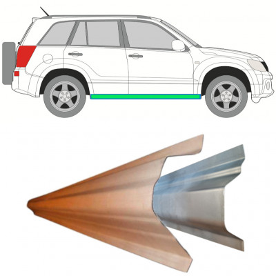 Reparație prag interior + exterior pentru Suzuki Grand Vitara 2005-2012 / Stânga = Dreapta (simetric) 11490