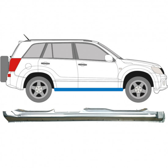 Prag complet pentru Suzuki Grand Vitara 2005-2012 / Dreapta 6104