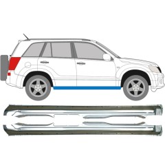 Prag complet pentru Suzuki Grand Vitara 2005-2014 / Stânga+Dreapta / Set 9237