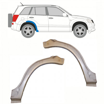 SUZUKI GRAND VITARA 2005-2012 SEGMENT REPARAȚIE ARIPĂ SPATE / ÎN FAȚA DE ȘI SUPERIOR ROTILE / A STABILIT