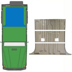 Reparație podea spate pentru Mercedes G-Class W460 W461 W463 1979-2017 / Set 10097