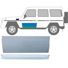 Panou de reparație ușă față interior + exterior pentru Mercedes G-Class W460 W461 W463 1979- / Stânga / Set 9466