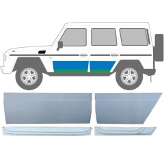 Reparație interior + exterior ușă față + spate pentru Mercedes G-Class W460 W461 W463 1979-2017 / Stânga / Set 9470