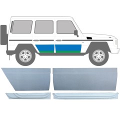 Reparație interior + exterior ușă față + spate pentru Mercedes G-Class W460 W461 W463 1979-2017 / Dreapta / Set 9469