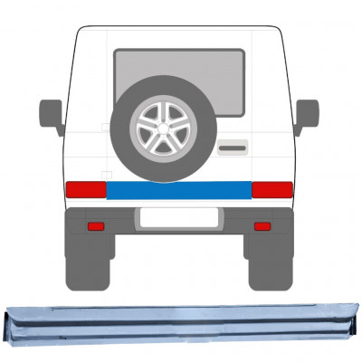 MERCEDES G CLASS 1979- REPARATIE PORTIERA DIN SPATE PANEL / INTERIOR