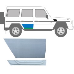 Reparație interior + exterior ușă spate pentru Mercedes G-Class W460 W461 W463 1979-2017 / Dreapta / Set 9467