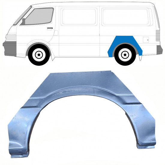 TOYOTA HIACE 1989-1995 SEGMENT REPARAȚIE ARIPĂ SPATE / STÂNGA