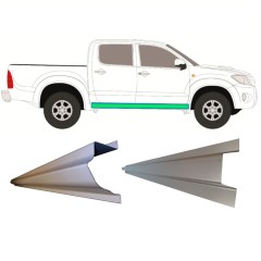 Reparație prag interior + exterior pentru Toyota Hilux 2005-2015 / Stânga = Dreapta (simetric) / Set 11460
