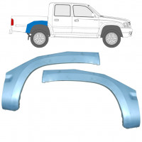 Reparație aripă spate pentru Toyota Hilux 2001-2005 / Stânga+Dreapta / Set 9932