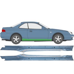 Prag complet pentru Honda Prelude 1996-2001 / Stânga+Dreapta / Set 9198