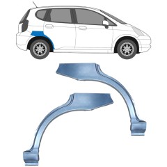 Reparație aripă spate pentru Honda Jazz 2002-2008 / Stânga+Dreapta / Set 9195