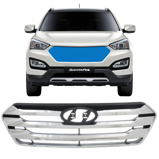 Grilă pentru Hyundai Santa Fe 2012-2018 7520