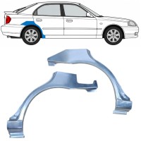 Reparație aripă spate pentru Hyundai Accent 2000-2006 / Stânga+Dreapta / Set 9881
