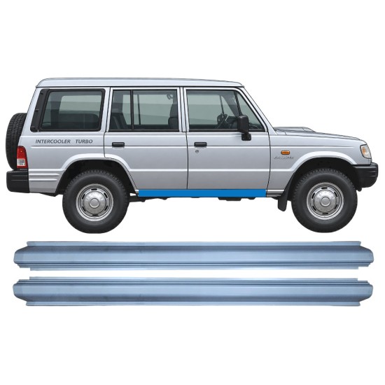 Reparație prag pentru Hyundai Galloper 1991-2003 / Stânga+Dreapta / Set 11367