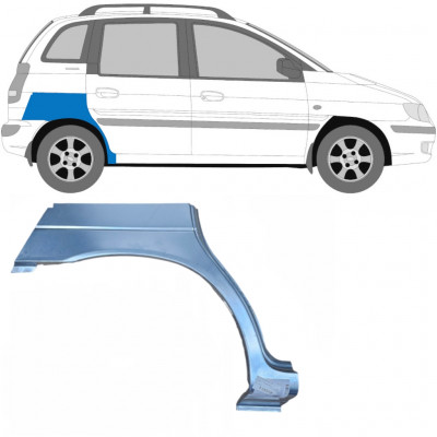 HYUNDAI MATRIX 2001-2010 SEGMENT REPARAȚIE ARIPĂ SPATE / DREAPTA