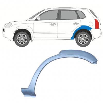 HYUNDAI TUCSON 2004-2010 ARIPA SPATE PANOU DE REPARATII / STÂNGA