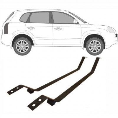 Cleme rezervor combustibil pentru Hyundai Tucson 2004-2010 6665