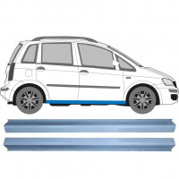 Reparație prag pentru Fiat Idea 2004-2011 / Stânga = Dreapta (simetric) / Set 9548