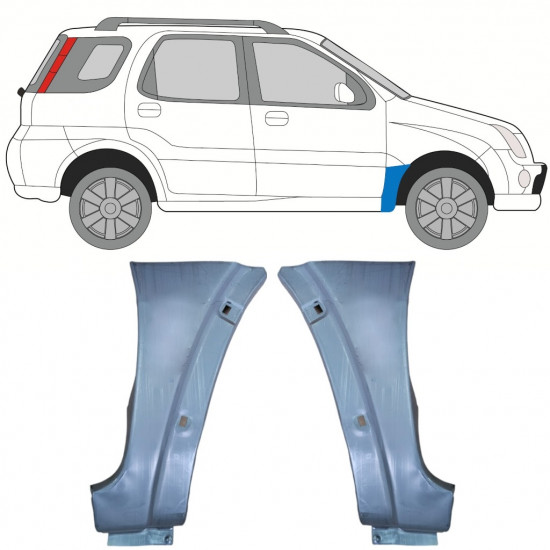 Panou de reparație aripă față pentru Suzuki Ignis 2000-2008 / Set 11132