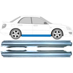 Prag complet pentru Subaru Impreza GD GG 2000-2007 / Stânga+Dreapta / Set 9157