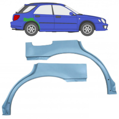 Reparație aripă spate pentru Subaru Impreza Gg 2000-2007 / Stânga+Dreapta / Set 10463