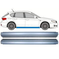 Reparație prag pentru Subaru Impreza GH GR 2007-2013 / Stânga+Dreapta / Set 10553