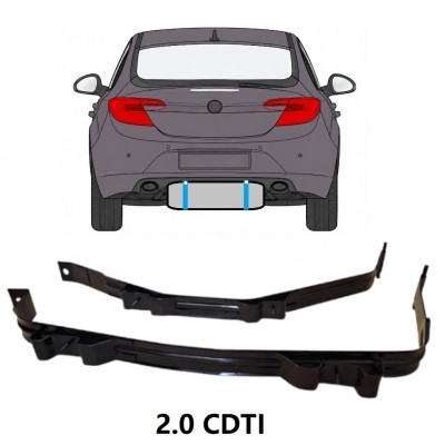 Cleme rezervor combustibil pentru Opel Insignia 2008-2017 17019