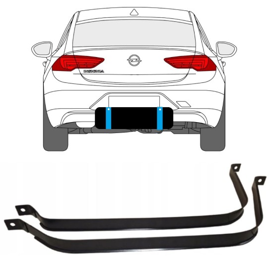 Cleme rezervor combustibil pentru Opel Insignia 2017-2022 15115