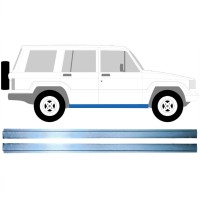 Reparație prag interior pentru Isuzu Trooper 1983-2005 / Stânga+Dreapta / Set 16125