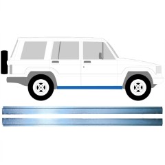 Reparație prag interior pentru Isuzu Trooper 1983-2005 / Stânga+Dreapta / Set 16125