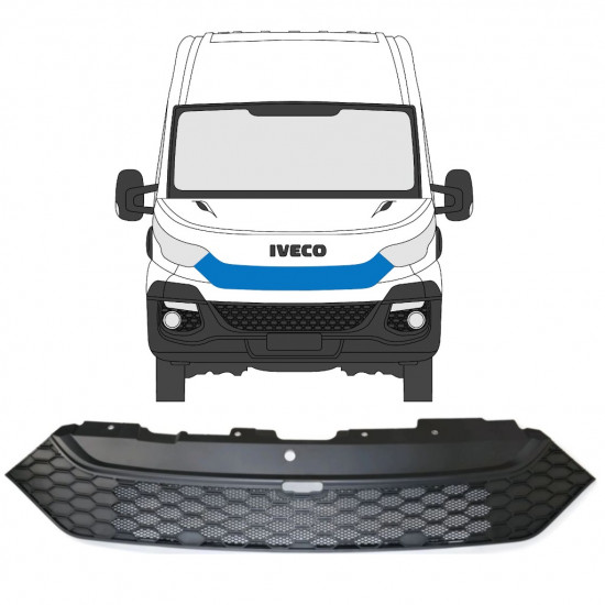 IVECO DAILY 2014-2016 GRILA