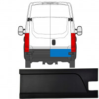 Bandou lateral ușă spate pentru Iveco Daily 2014- / Dreapta 7873