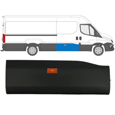 Bandou ușă glisantă cu lampă pentru Iveco Daily 2014-2019 / Dreapta / Set 16656