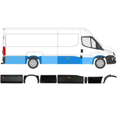 Set bandouri cu lampă pentru Iveco Daily 2014-2019 / Dreapta / 11983