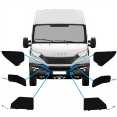 Capace bară față pentru Iveco Daily 2019- / Set 10292