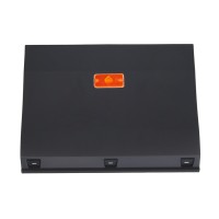Bandou lateral spate din spatele roții cu lampă pentru Iveco Daily 2014-2019 / Stânga = Dreapta (simetric) / Set 16763