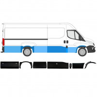 Bandou lateral pentru Iveco Daily 2014-2019  / LWB / Dreapta / Set 11981