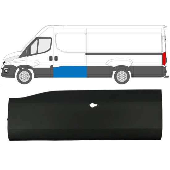 Bandou lateral ușă glisantă pentru Iveco Daily 2014-2019 / Stânga 11970