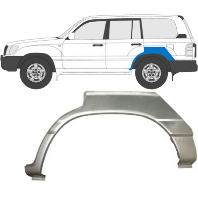 Reparație aripă spate pentru Toyota Land Cruiser 1998-2007 / Stânga 7055