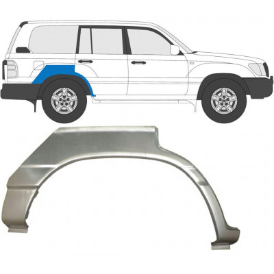 Reparație aripă spate pentru Toyota Land Cruiser 1998-2007 / Dreapta 7054