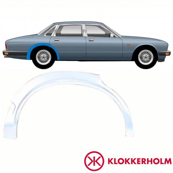 JAGUAR XJ 1986-1994 SEGMENT REPARAȚIE ARIPĂ SPATE / DREAPTA